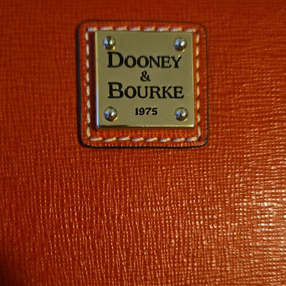 Dooney & Bourke Vibrant Orange Textured Bag
